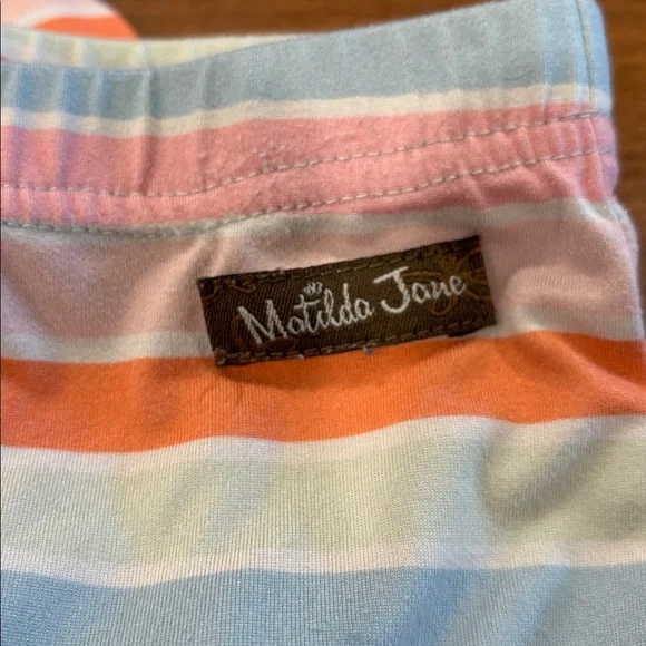 Matilda Jane Pastel Heart and Stripe Pajama Set - Picture 2 of 4